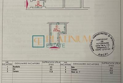 P4590 Apartament cu 2 camere, zona Dacia - 11