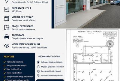 Spațiu comercial, de 194 mp, în Ultracentral - 1