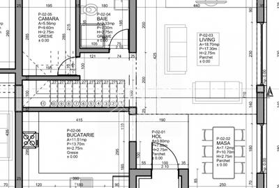 CASA CU CF 5 CAMERE DE VANZARE SEMIFINISATA | DAMBU ROTUND | TEREN 700 MP - 2