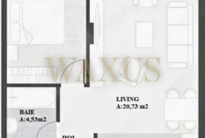 Apartament Semifinisat - SU 42,7MP I Parcare I 1.615€/mp - Teilor - 1