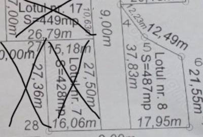 Teren de 487 mp, în Cârcea - 2