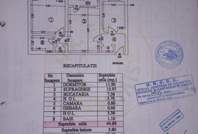 Apartament cu 2 camere semidecomandat în Frații Golești - 16