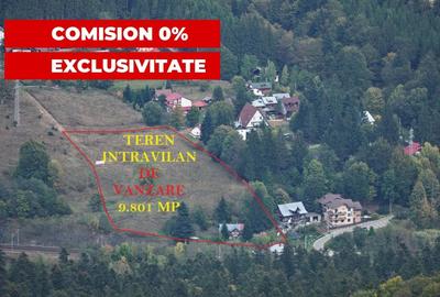 VANZARE TEREN INTRAVILAN SINAIA-CUMPATU Strada Zamora-9.801 mp-Comision 0% - 2