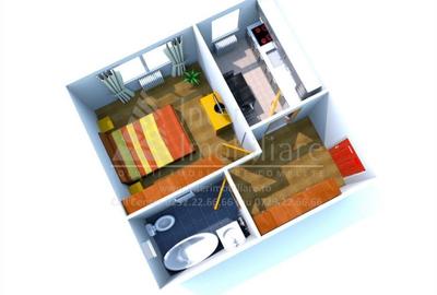 Garsonieră decomandată în Valea Adâncă - 1