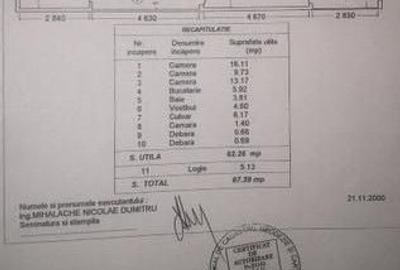 Apartament cu 3 camere semidecomandat în Titan - 2