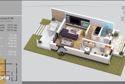 Casă cu 4 camere cu Teren 335 Mp în Ronaț - 12