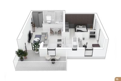 Ultimele apartamente in Sunbelt Sevil-Zona Mehala / Torontalului. - 3