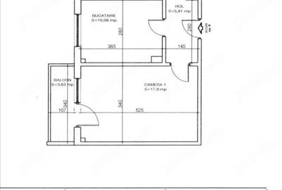 Apartament cu 3 camere decomandat în P-ța Maria