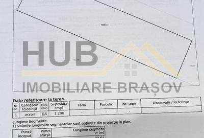 Oportunitate Teren Glajarie Rasnov | 1290mp | PUZ | Curent - 8