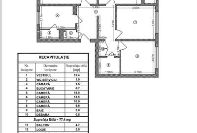Vanzare apartament 4 camere Militari Scoala - 1