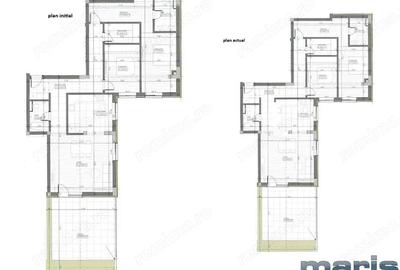 Apartament cu 3 camere în Unirii - 17