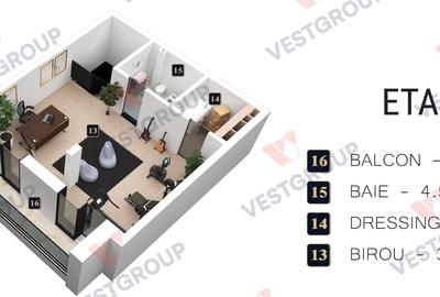 Casă cu 5 camere cu Canalizare în Militari - 5