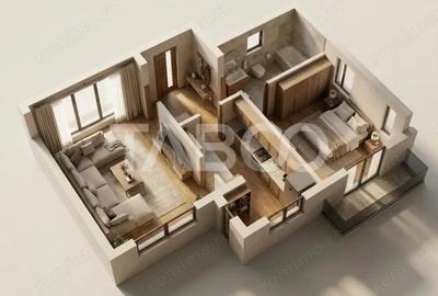 Apartament cu 2 camere decomandat în Valea Aurie - 1