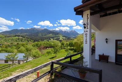 Pensiune:3 km de Castelul Bran,2.900mp teren,piscina,ciubar,teren sport,aviz ISU - 44