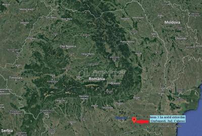 Arabil lucrat, canal irigatii, comuna Gurbanesti catre Nana - 4