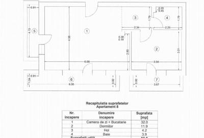 Aparatorii Patriei Metrou - 2 camere cu 3 balcoane - acte gata - 6