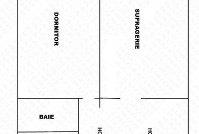Apartament cu 2 camere în Cornișa - 2