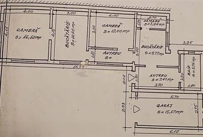 CASA 2 CAMERE 68 MP TEREN 701 MP  APAHIDA - 27