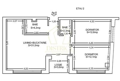 COM 0% Apartamente cu 3 camere, loc de parcare, lift | Simion Barnutiu - 11