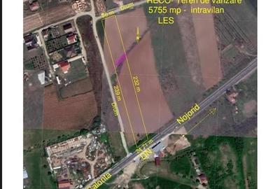RECO Teren intravilan  5755 mp -zona rezidentiala Les - 2