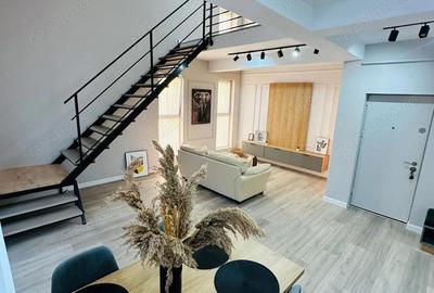 Penthouse cu 3 camere SUPERB cu scara interioara - Giroc Lidl - complet mobilat si utilat. - 1