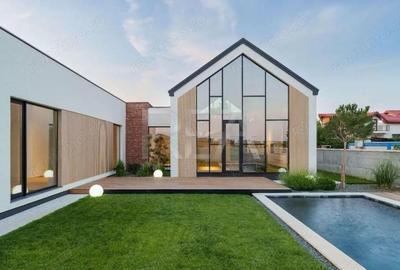 Vila Moderna pe Parter cu Design Minimalist ?i Piscina Privata - 8