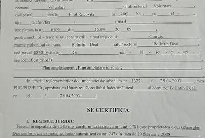Teren intravilan de 1383 mp, în Bolintin-Deal - 7