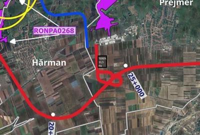 Teren de 324800 mp, în Prejmer - 1