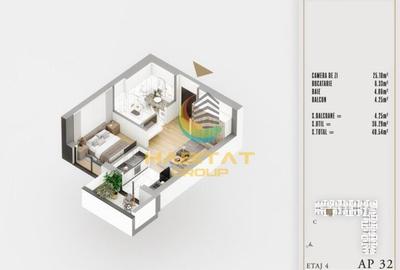 Garsonieră decomandată în Theodor Pallady - 11