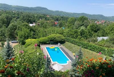 P+2E+M / Casa de Vacanta cu piscina si sala fitness / Cornu de Jos - 4