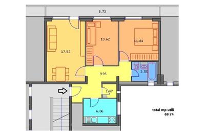 Apartament 3 camere decomandat 70mp Toporasi - Prelungirea Ferentari - 3