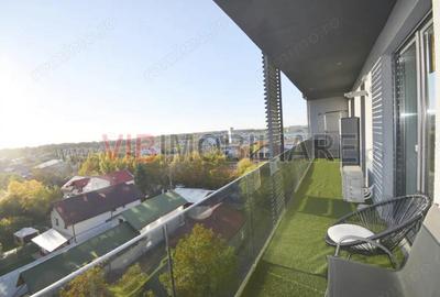 Apartament 2 camere modern mobilat Straulesti 57 mp utili plus balcon 14 mp - 7