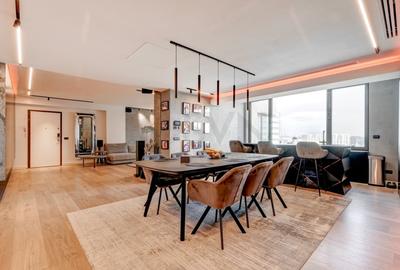 Apartament cu 5 camere semidecomandat, mobilat în Herăstrău