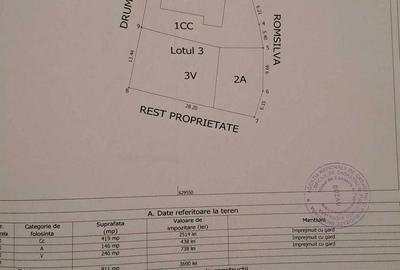 Teren de 390 mp, în Sărata - 2