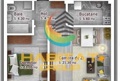 Pallady 2 camere decomandat 59 mp ACTE GATA DE MUTARE - 10