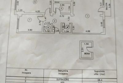 Apartament cu 3 camere decomandat în Călărași - 1