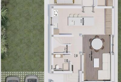 VIND CASA ELEGANTA in EDEN FOREST cu 4-5 camere 2-3 bai P+1+pod incalzire pardos - 5