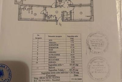 Apartament cu 3 camere decomandat în Babadag - 7