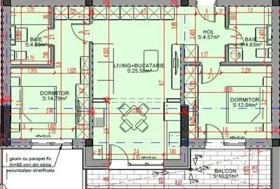 Apartament cu 3 camere decomandat în Theodor Pallady - 2