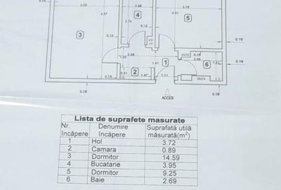 Apartament 2 camere, decomandat, Piata Victoriei, complet renovat, parter. - 13