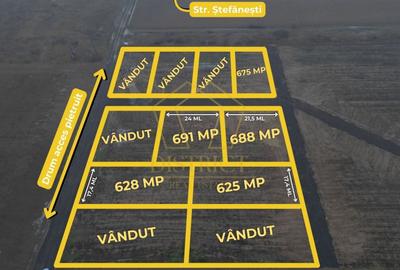 Teren Construcții intravilan de 625 mp, în Moșnița Nouă