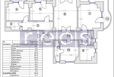 Apartament cu 4 camere decomandat în Unirii - 33