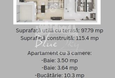 Madrid Park Residence- Apartament 3 camere cu terasa 17.7 mp - 4