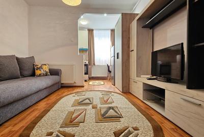 Garsoniera zona Judetean,mobilata modern,renovata,300 Euro - 2