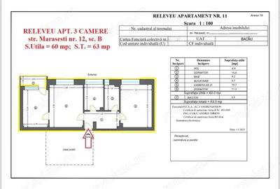 Apartament cu 3 camere semidecomandat, mobilat în Vest - 20