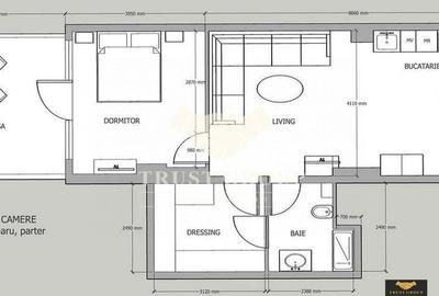 Apartament 2 camere de vanzare Herastrau | Terasa 16mp - 21