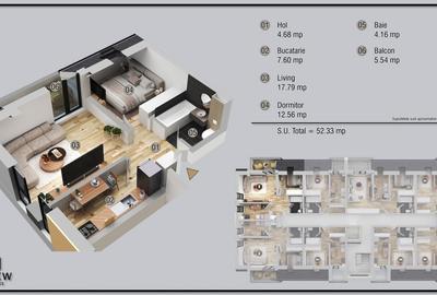 Ap. 2 cam. aprilie 2026 zona Militari Residence - 2