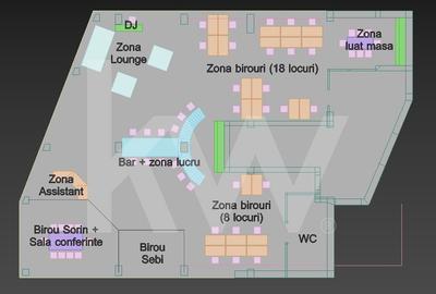 Spatii birouri de inchiriat coworking utilitati incluse Arhitectilor - 6