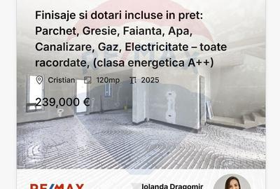Casa luminoasa cu gradina, in Cristian, ideala pentru familie - 13