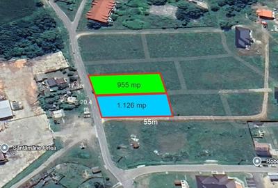 Teren intravilan in Santamaria-Orlea 955mp - 2